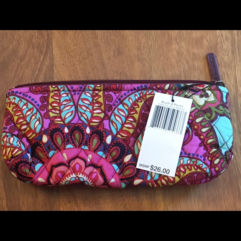 Vera Bradley “Brush and Pencil” bag